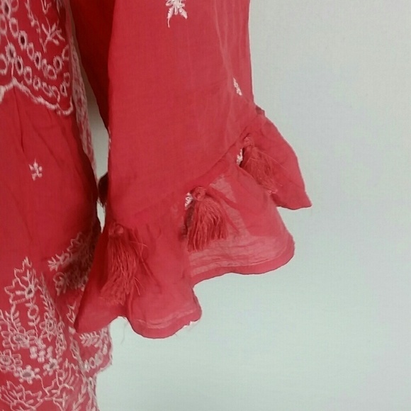 AMERICAN EAGLE OUTFITTERS l Crop Sheer Boho D7 - Picture 3 of 7